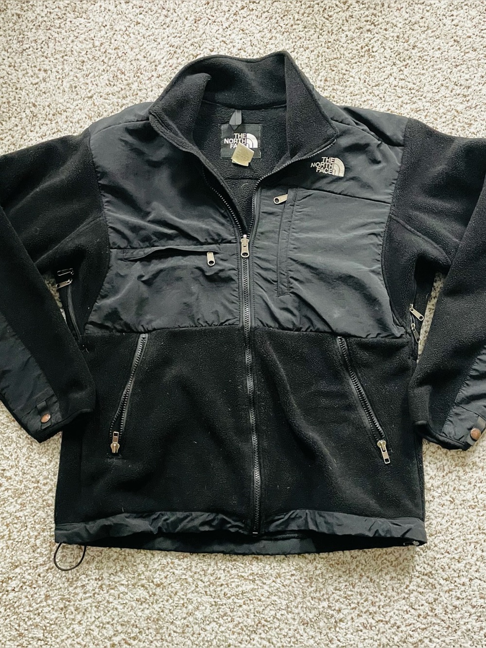 The North Face Men Black Puffer-Fuse Fleece Jacket